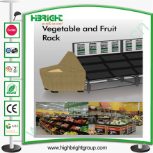 Supermarkt Dispay Shelf für Obst und Gemüse